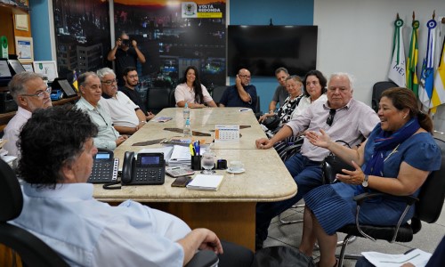 Volta Redonda: Prefeito recebe comitiva do Rotary Club e planeja parcerias para o município